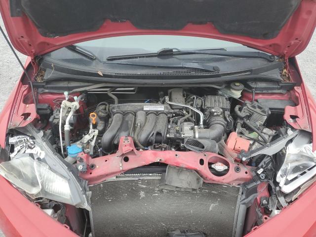 JHMGK5H5XGX014767 - 2016 HONDA FIT LX أحمر صورة 11