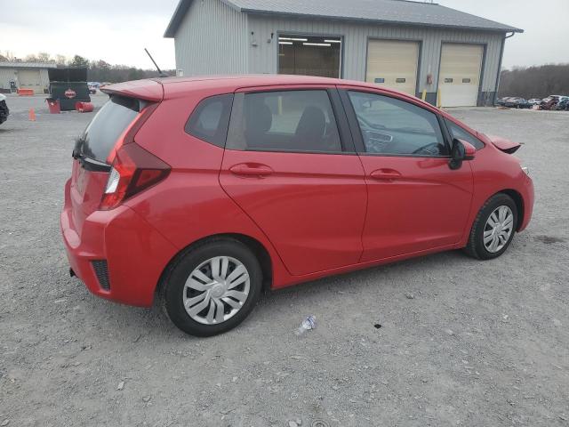 JHMGK5H5XGX014767 - 2016 HONDA FIT LX أحمر صورة 3