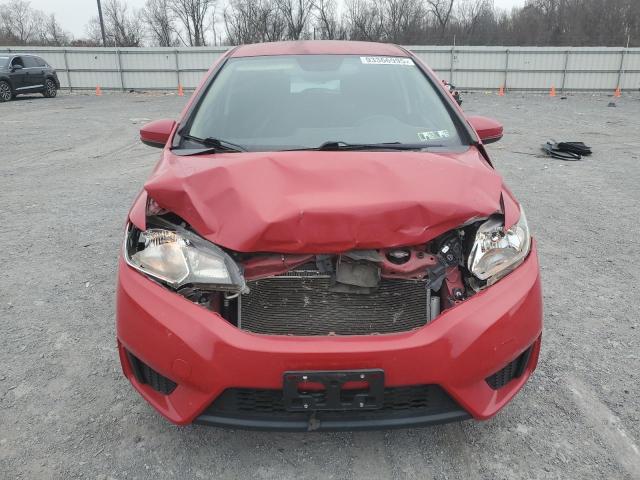 JHMGK5H5XGX014767 - 2016 HONDA FIT LX أحمر صورة 5