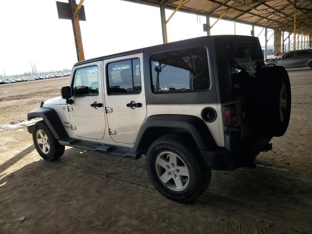 1C4BJWDG4CL214489 - 2012 JEEP WRANGLER U SPORT SILVER photo 2