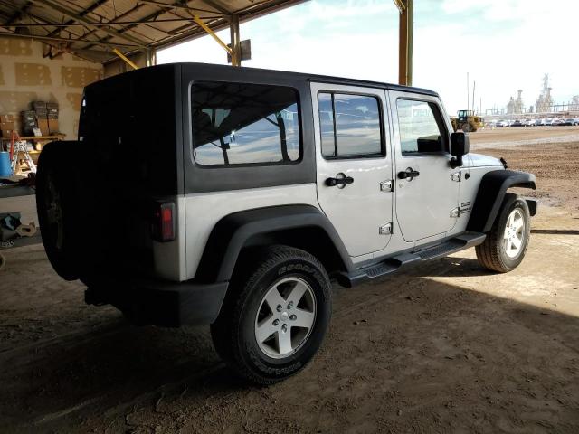 1C4BJWDG4CL214489 - 2012 JEEP WRANGLER U SPORT SILVER photo 3