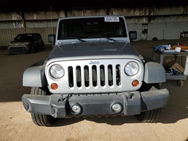 1C4BJWDG4CL214489 - 2012 JEEP WRANGLER U SPORT SILVER photo 5