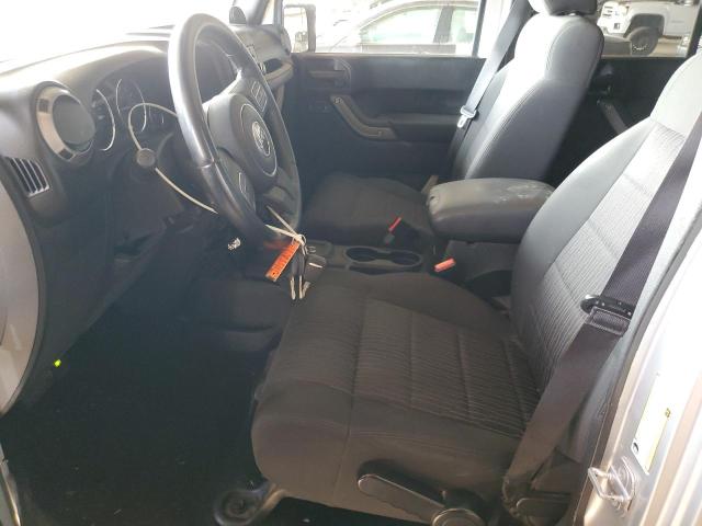 1C4BJWDG4CL214489 - 2012 JEEP WRANGLER U SPORT SILVER photo 7