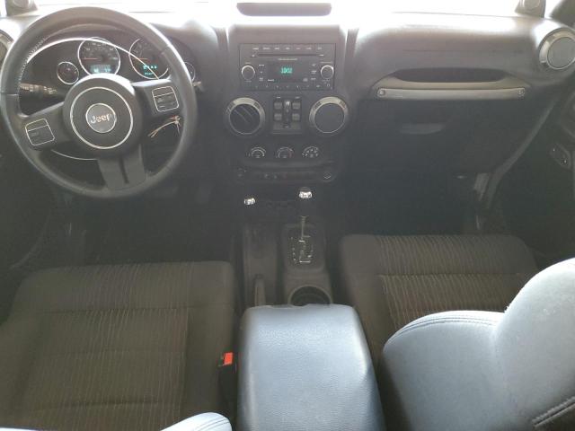 1C4BJWDG4CL214489 - 2012 JEEP WRANGLER U SPORT SILVER photo 8