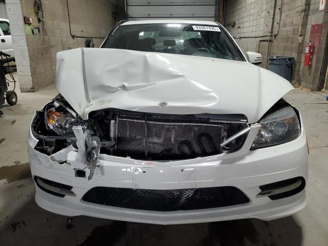 WDDGF5EB6BR174597 - 2011 MERCEDES-BENZ C 300 თეთრი ფოტო 5