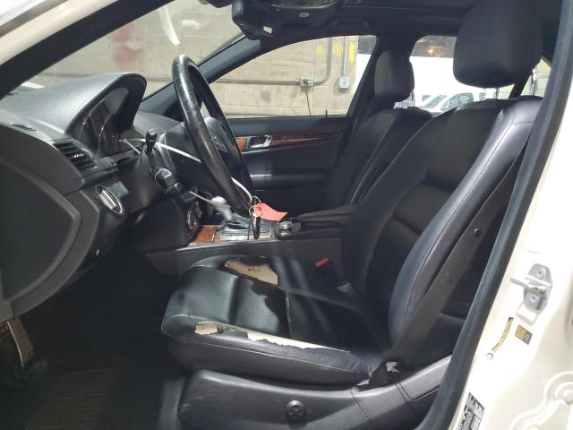WDDGF5EB6BR174597 - 2011 MERCEDES-BENZ C 300 თეთრი ფოტო 7