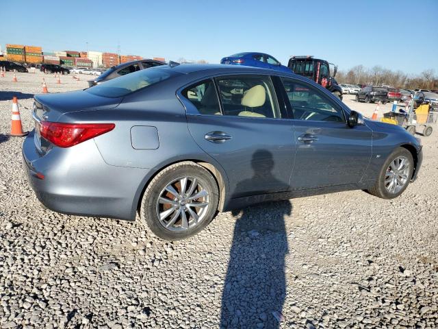 JN1BV7AR4FM409378 - 2015 INFINITI Q50 BASE BLUE photo 3