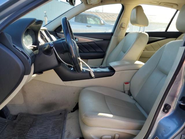 JN1BV7AR4FM409378 - 2015 INFINITI Q50 BASE BLUE photo 7