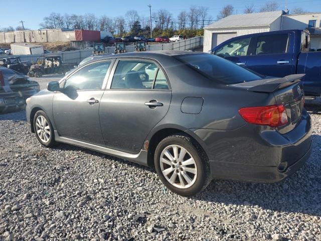 1NXBU4EE7AZ384681 - 2010 TOYOTA COROLLA BASE GRAY photo 2