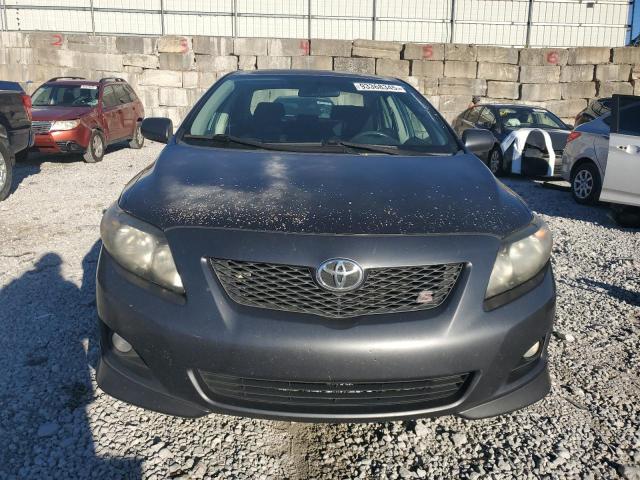 1NXBU4EE7AZ384681 - 2010 TOYOTA COROLLA BASE GRAY photo 5