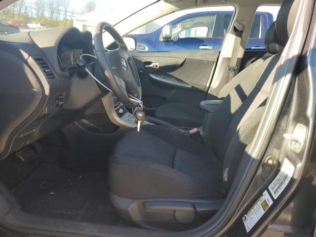 1NXBU4EE7AZ384681 - 2010 TOYOTA COROLLA BASE GRAY photo 7