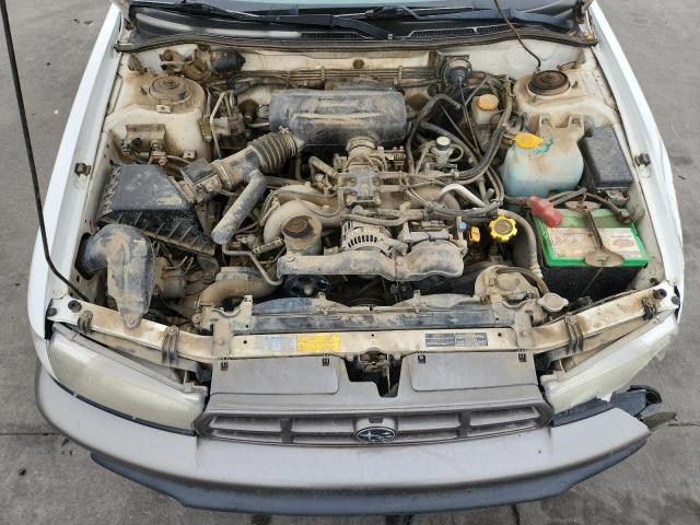4S3BG6856X7610705 - 1999 SUBARU LEGACY OUTBACK WHITE photo 12