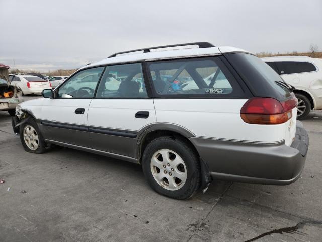 4S3BG6856X7610705 - 1999 SUBARU LEGACY OUTBACK WHITE photo 2