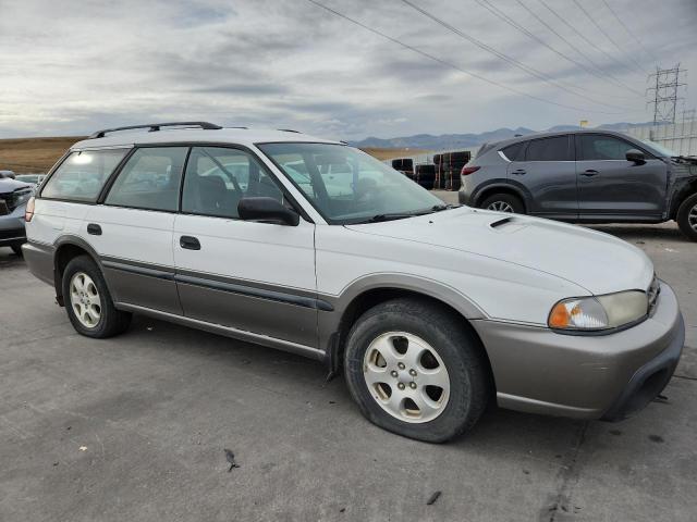 4S3BG6856X7610705 - 1999 SUBARU LEGACY OUTBACK WHITE photo 4