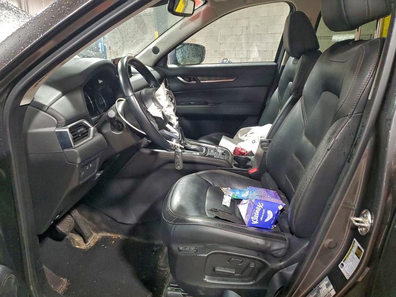 JM3KFBDM8K0658126 - 2019 MAZDA CX-5 GRAND TOURING GRAY photo 7