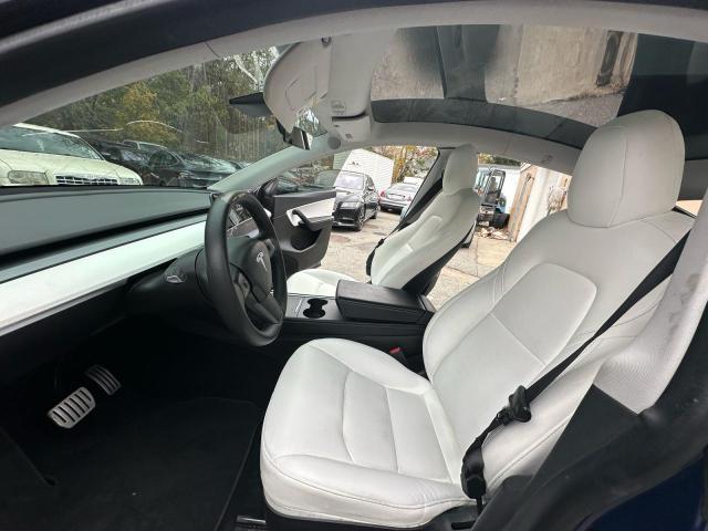 5YJYGDEF1MF140908 - 2021 TESLA MODEL Y BLUE photo 9