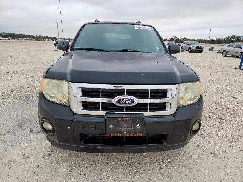 1FMCU0D7XCKC42968 - 2012 FORD ESCAPE XLT 黑色 照片 5