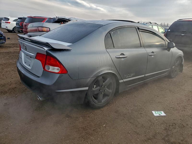2HGFA5E5XAH700163 - 2010 HONDA CIVIC SI Մոխրագույն լուսանկար 3