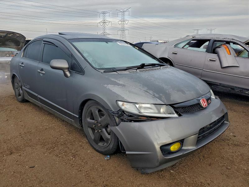 2HGFA5E5XAH700163 - 2010 HONDA CIVIC SI Մոխրագույն լուսանկար 4