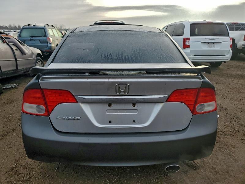2HGFA5E5XAH700163 - 2010 HONDA CIVIC SI Մոխրագույն լուսանկար 6
