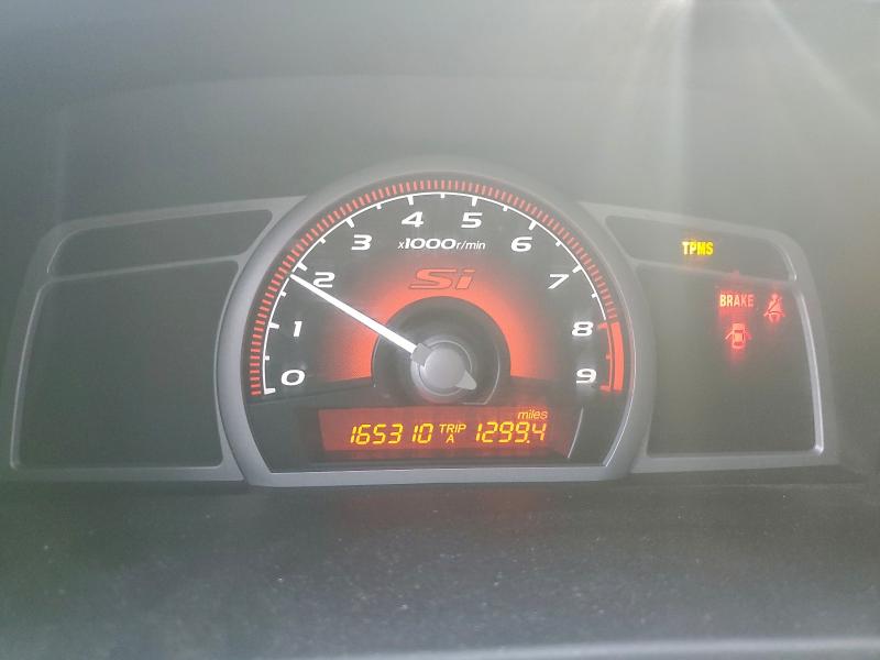 2HGFA5E5XAH700163 - 2010 HONDA CIVIC SI Մոխրագույն լուսանկար 9