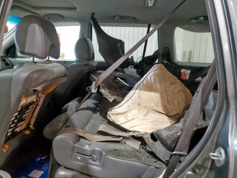5FNYF18727B012638 - 2007 HONDA PILOT EXL Сұр фото 10