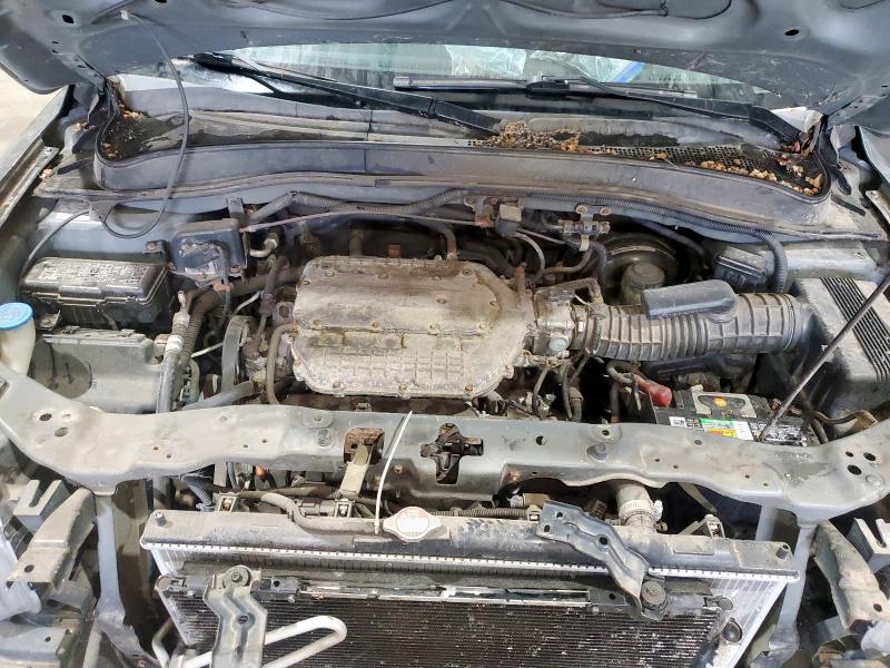 5FNYF18727B012638 - 2007 HONDA PILOT EXL Сұр фото 11