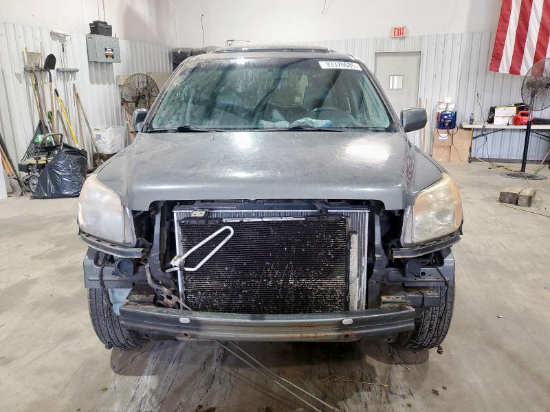 5FNYF18727B012638 - 2007 HONDA PILOT EXL Сұр фото 5
