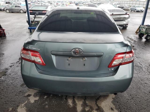 4T1BF3EK6AU532393 - 2010 TOYOTA CAMRY BASE TEAL photo 6