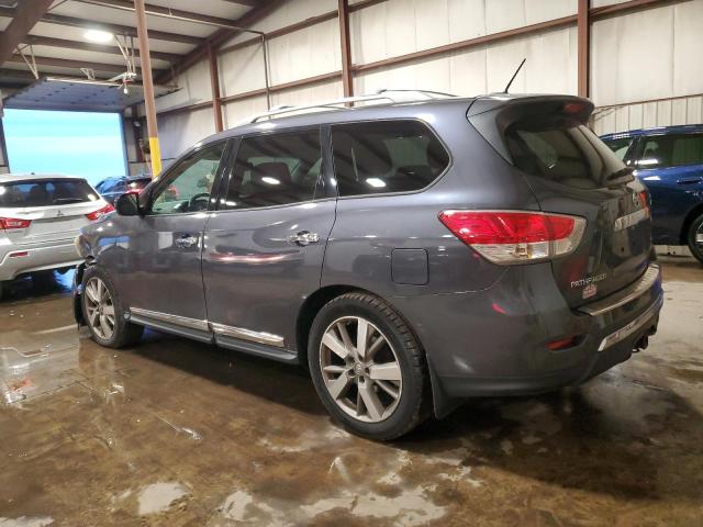 5N1AR2MM8EC677933 - 2014 NISSAN PATHFINDER S Մոխրագույն լուսանկար 2