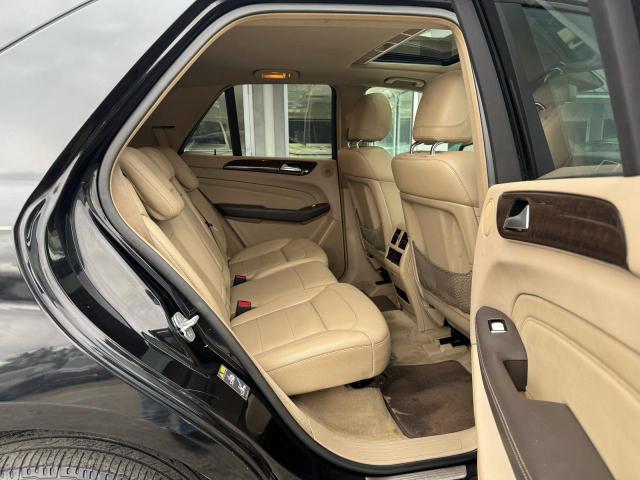 4JGDA5HB8CA058305 - 2012 MERCEDES-BENZ ML 350 4MATIC BLACK photo 6