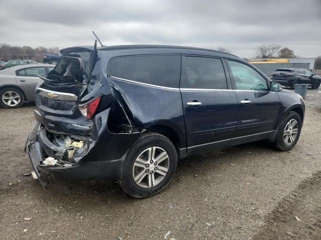 1GNKRHKD9FJ354719 - 2015 CHEVROLET TRAVERSE LT BLUE photo 3