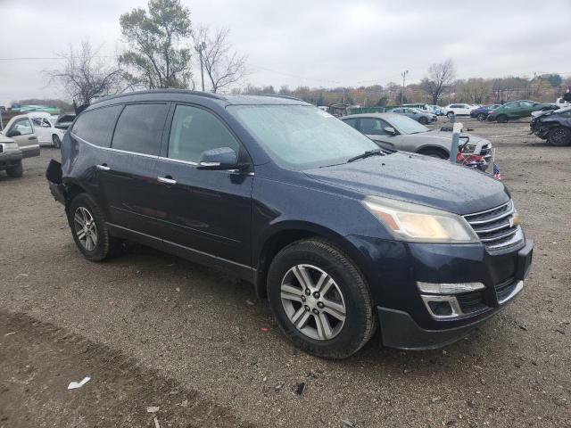 1GNKRHKD9FJ354719 - 2015 CHEVROLET TRAVERSE LT BLUE photo 4