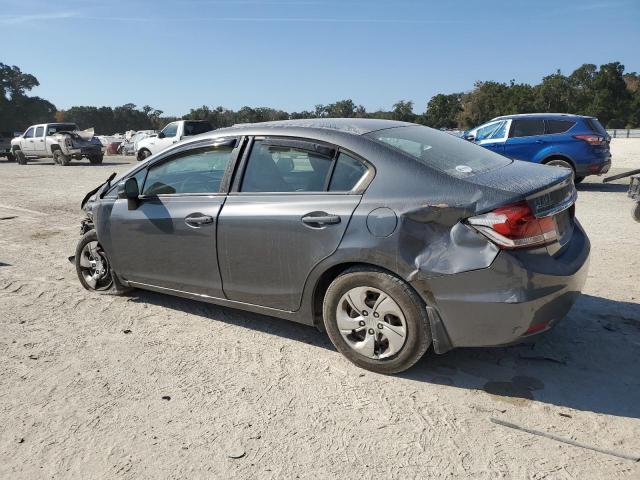 19XFB2F5XDE009952 - 2013 HONDA CIVIC LX Siyah fotoğraf 2