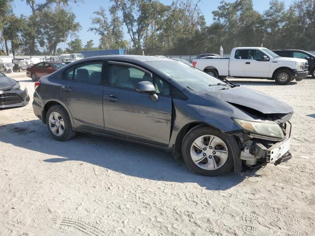 19XFB2F5XDE009952 - 2013 HONDA CIVIC LX Siyah fotoğraf 4