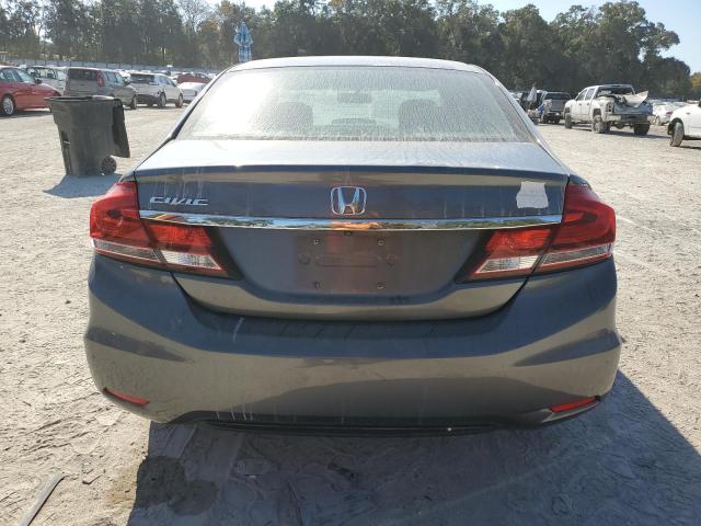 19XFB2F5XDE009952 - 2013 HONDA CIVIC LX Siyah fotoğraf 6