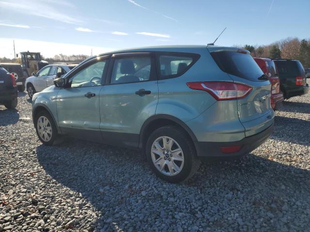 1FMCU0F71DUB05212 - 2013 FORD ESCAPE S TURQUOISE photo 2