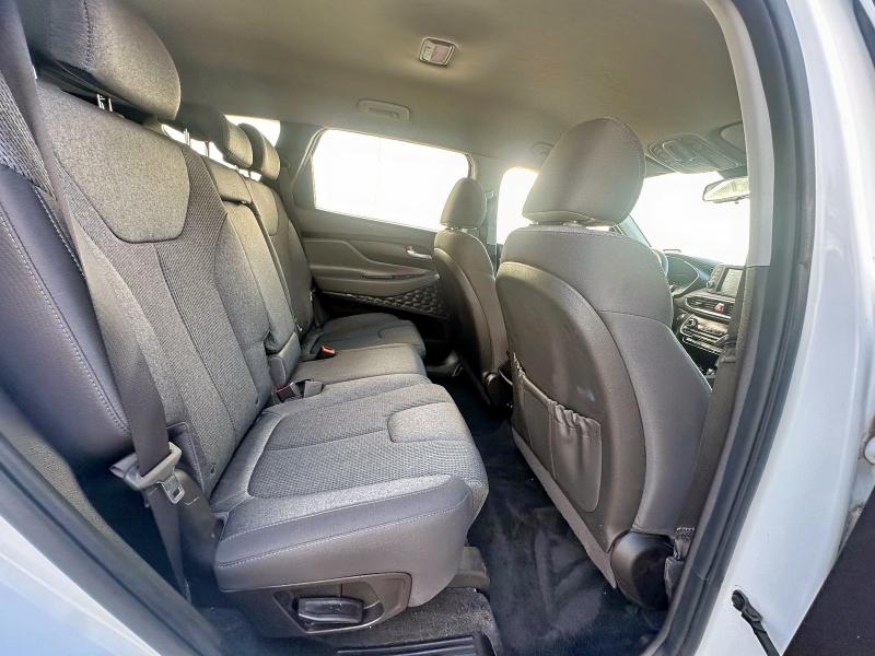 5NMS33AD5LH148295 - 2020 HYUNDAI SANTA FE SEL Սպիտակ լուսանկար 6