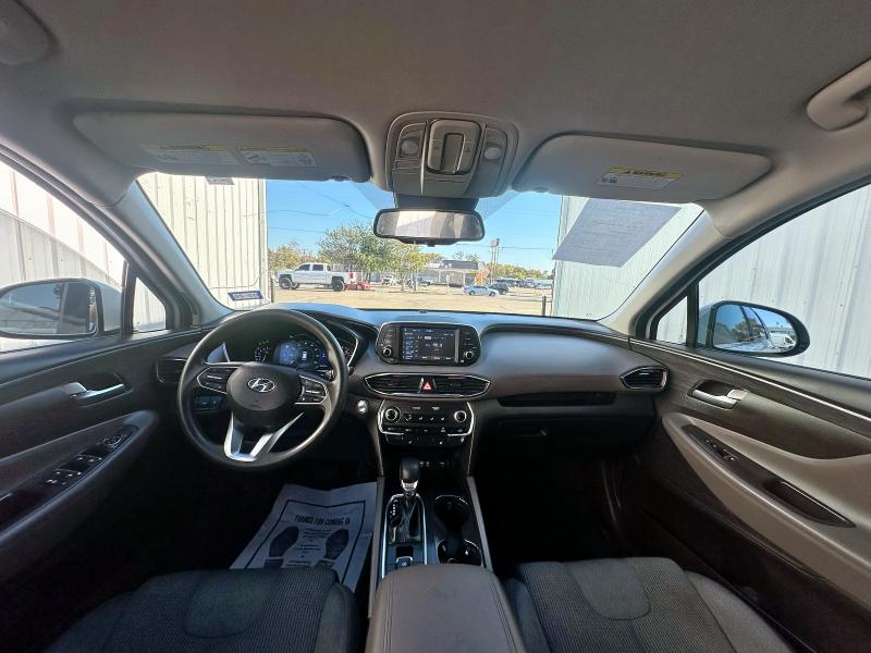 5NMS33AD5LH148295 - 2020 HYUNDAI SANTA FE SEL Սպիտակ լուսանկար 9