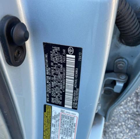 4T1BE46K97U566361 - 2007 TOYOTA CAMRY CE BLUE photo 10