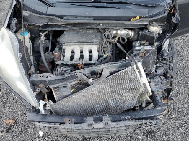 JHMGE87239S048050 - 2009 HONDA FIT BLACK photo 11