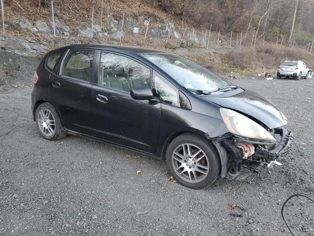 JHMGE87239S048050 - 2009 HONDA FIT BLACK photo 4
