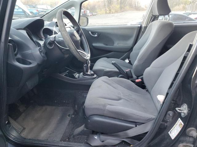 JHMGE87239S048050 - 2009 HONDA FIT BLACK photo 7