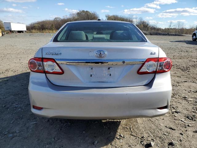 2T1BU4EE4CC861247 - 2012 TOYOTA COROLLA BASE ვერცხლისფერი ფოტო 6