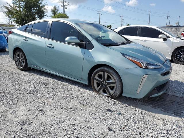 JTDKAMFU9N3162884 - 2022 TOYOTA PRIUS NIGHT SHADE Теңіз көгі фото 4