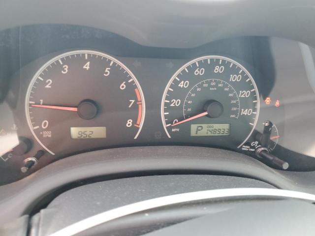 1NXBU40EX9Z061924 - 2009 TOYOTA COROLLA BASE Արծաթագույն լուսանկար 9