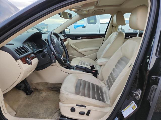 1VWCN7A31CC050664 - 2012 VOLKSWAGEN PASSAT SEL 黑色 照片 7