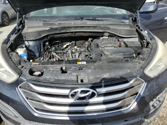 5XYZT3LB6FG282516 - 2015 HYUNDAI SANTA FE S BLUE photo 11