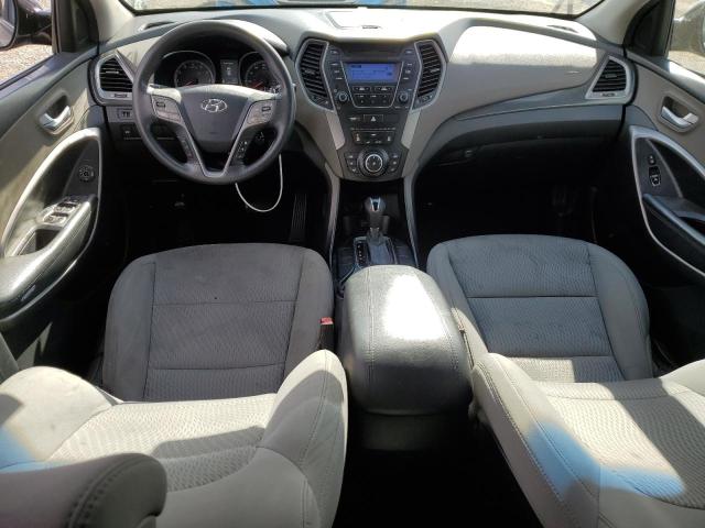 5XYZT3LB6FG282516 - 2015 HYUNDAI SANTA FE S BLUE photo 8