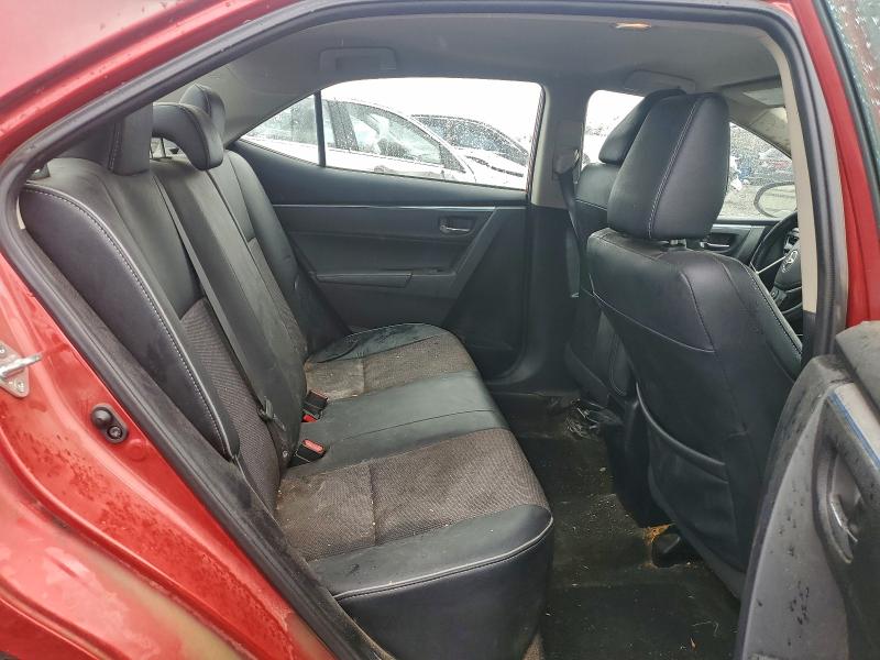 2T1BURHE4EC084144 - 2014 TOYOTA COROLLA L 红色 照片 10